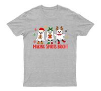 Making Spirits Bright Christmas T-Shirt Unisex Regalo Retrò Divertente...