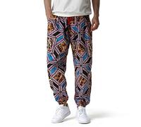 MakingDa Pantaloni Sportivi Uomo Cotone con Coulisse Elastica Lunghi Jogging Stampa Leggeri Larghi Harem Pantaloni Bloomers Dance Beach Yoga Casual 2 3XL