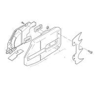 Makita 024213290 - Protezione per ruota dentata per modello DCS9010, colore: Rosso