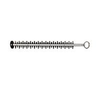 Makita 126416-2 - Set di lame da taglio per cesoie da siepe, lunghezza 55 cm