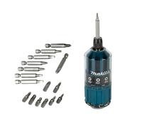Makita - 18pc Set di punte per cacciavite con supporto e manico, b-28896