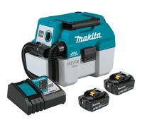 Makita 18V LXT 5.0 Ah Brushless Cordless 2 Gallone Hepa Filtro Portatile Wet /