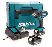 Trapano avvitatore a percussione 18v makita dhp482rtj
