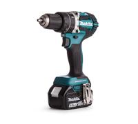 Makita 18V LXT Trapano Combi Brushless 2 x 5.0Ah Batterie Kit MakPac DHP484RTJ