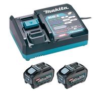Makita 1911V6-0 Kit Energy 40V 2 Batterie BL4050F 40V 5AH + 1 caricatore DC40RA