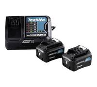 Makita 191L68-0 DC10SB - Power Source Kit - Batterieladegerät + Batterie 2 x