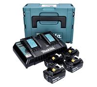 Makita 197720-6 - Kit Power Source Li 18,0 V con 4 batterie 3 Ah