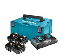 Makita Energy Kit 1980914 4x BL1860B DC18RD 1980914