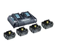 Makita 199483-0 BL 1850B + DC18RD Batteria dellutensile e caricabatterie 18 V