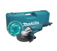 Makita 230mm Smerigliatrice con Custodia E Diamante Ruota 2000W 110V GA9020KD