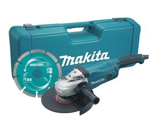 Makita 230mm Smerigliatrice con Custodia E Diamante Ruota 2000W 110V GA9020KD