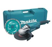 Makita 230mm Smerigliatrice con Custodia E Diamante Ruota 2000W 240V GA9020KD