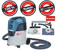 Makita VC2512L Aspiratore senza sacchetto 25L 2600W Nero, Blu, Metallico aspirapolvere, VC2512L