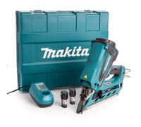 Makita 7.2V Prima Fissatrice A Gas 2 X 1.5Ah Batterie Calibro: 2.9 -3.3 GN900SE