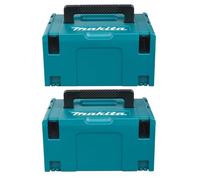Makita Set di 2x Valigette Makpac Tipo 3