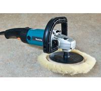 Makita 9237CB 7" Levigatrice Lucidatrice 1200W 180mm 8.2ft-Cavo AC220V / Express