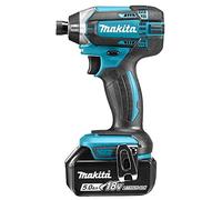 Makita AVV.MASSABATTENTE18V5Ax2 160Nm, Nero, blu, con 2 batterie da 4,0 Ah