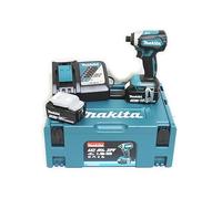 Makita AVVITATMASSABA18V5Ax2 170Nm BL, Nero, con 2 batterie da 4,0 Ah