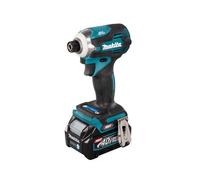 Makita Avvitatore 40V 2 X 2.5Ah LI-ION Coppia 220Nm 6.35mm 0.6cm TD001GD201