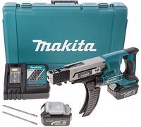 Makita Avvitatore a batteria con caricatore 25-55 mm, Li-ion LXT 18V/3.0Ah DFR550RFE