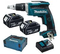 Makita Avvitatore a batteria Li-ion LXT 18V/5.0Ah, Makpac DFS452RTJ