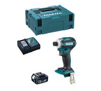 Makita avvitatore ad impulsi dtd172rtj1 (1 x 5,0 ah + dc18rc + makpac 2) 8435587925231