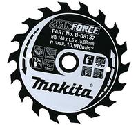 Makita B-08486 - Orlo rigido maxforce 190x2.2 ha visto 1,4 millimetri 40z 20 gradi asse rondella 30 riduzione del 20/15.88