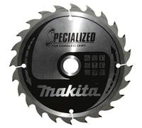 Makita B-32904 Lama Sega Circolare Specialized T.C.T. 165x20mm 24T Legno