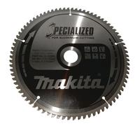 Makita B-33320 Lama Sega Circolare Specialized 260x30mm 80T Alluminio