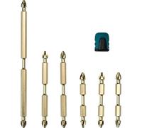 Makita B-44987 Impact Gold - Punte a doppia punta con potenziamento MAG, 7 pezzi