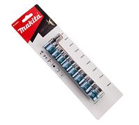 Makita B-54651 - Set di chiavi a bussola a percussione, 9 pezzi, attacco quadro Cr-Mo 3/8"