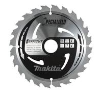 Makita B-64191 Lama Efficut TCT Sega Circolare 190x30mm • 24 Denti 1,45mm Legn