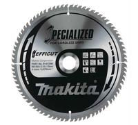 Makita B-67290 Lama Efficut T.C.T. 260x30mm 80T per Legno
