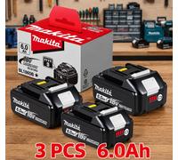 Makita Batteria Originale 18V 6.0Ah - BL1830 BL1840 BL1850 BL1860B LXT