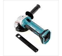 Makita BGA 452 - Smerigliatrice angolare a batteria, con 1 batteria Makita BL1830 agli ioni di litio da 18 V, senza caricatore né valigia