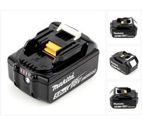Makita BL 1850 B Batteria 18V - 5,0 Ah ( 197280-8 / 632f15-1) con indicatore LED