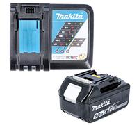 Makita 197624-1Z Kit Energy 1pz BL1850 18V 5,0Ah + Caricabatterie singolo rapido