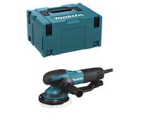 Makita BO6050J Levigatrice orbitale 750W Nero, Blu levigatrice elettrica, BO6050J