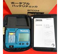 Makita BTC04 Battery Checker portatile con custodia morbida A-61488 Giappone ...