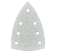 Makita Carta abrasiva a delta, 100 x 150 mm, grana 80, 7 fori