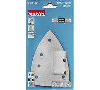 Makita Carta abrasiva E-23450, 100 x 150 mm, grana A120, bianco