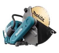 Makita CE002GZ01 Twin 40V Max (80V) Li-ion XGT Brushless 355mm Power Cutter - Batterie e caricabatterie non inclusi