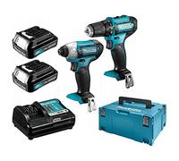 Makita CLX224SAJ power screwdriver/impact driver Black Blue