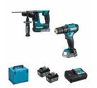 Makita CLX235SMJ - Set di utensili elettrici da 12 V, 4 Ah