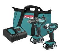 Makita CT225SYX 18V LXT® Litio-Ion Compact Wireless 2-Pc. Kit combinato (1,5 Ah)
