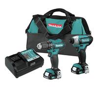 Makita CT232 12V max CXT Lithium-Ion Cordless 2-Pc. Combo Kit (1.5Ah)