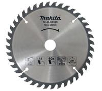 Makita D-03349 Lama Sega Circolare Standard T.C.T. 165x20mm 40T Legno