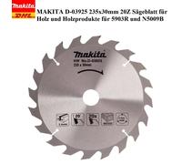 MAKITA D-03925 Lama per legno Prodotti in legno 235x30mm 20Z per 5903R e N5009B