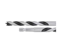Makita D-15908 - Broca cilindrica para madera 8 x 118 con insercion 1/4" hexagonal