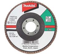 Makita D-28036 - Disco de laminas 115 plano de carburo de silicio grano 40 con cuerpo de fibra de vidrio